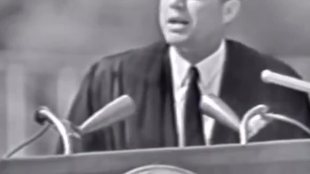 This speech is the real reason the Deep State and New World Order assassinated JFK!