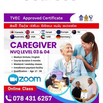Certificate Course in Caregiver