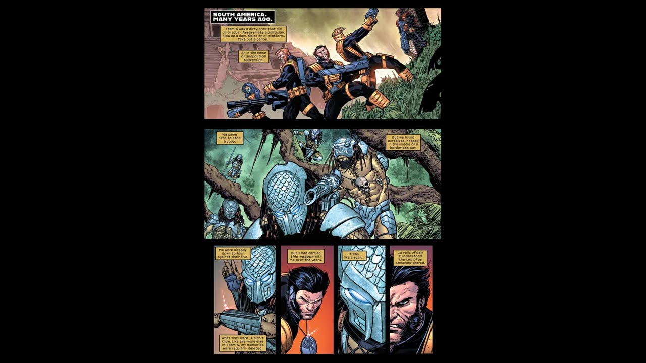 Predator Vs Wolverine Graphic Novel Review