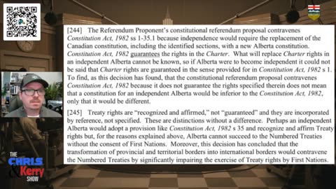 251205 Chris and Alberta Justice Feasby’s Ruling on Alberta Prosperity Project’s Referendum Question