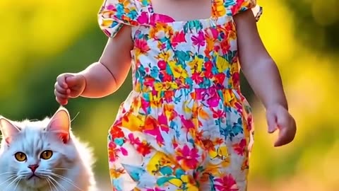 confident stride#kids #baby #Ai #baile #babylove #fashion