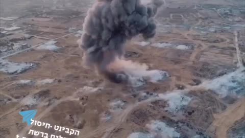 BREAKING: Israel has dropped a new type of bomb in Gaza.