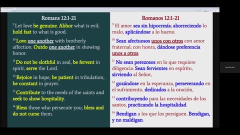 Romans 12:1-21 (1/11/2026)