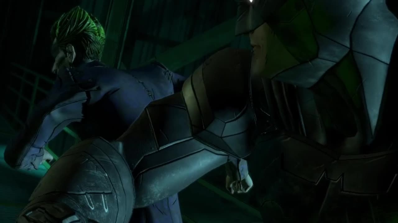 Batman: The Enemy Within - Joker and Batman Fighting