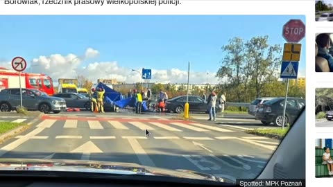 Śmiertelny wypadek a organizacja ruchu. Poznań al. Solidarności / Witosa