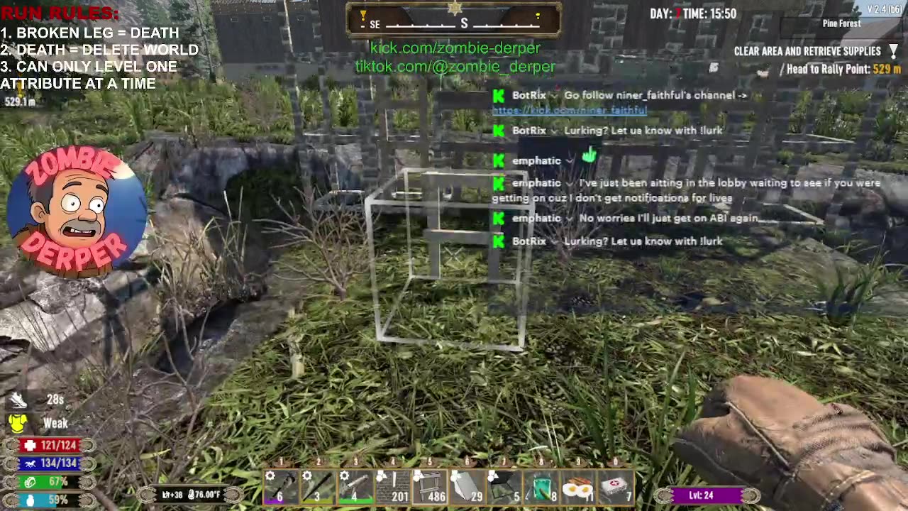 Wild West vs Crayon Eater | 7 Days to Die Permadeath