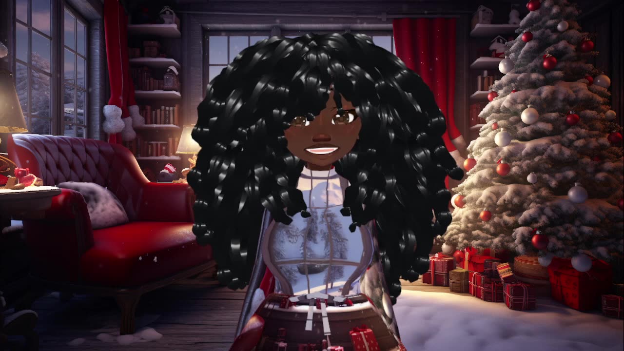 Christmas Waifu🎄🤶🏿