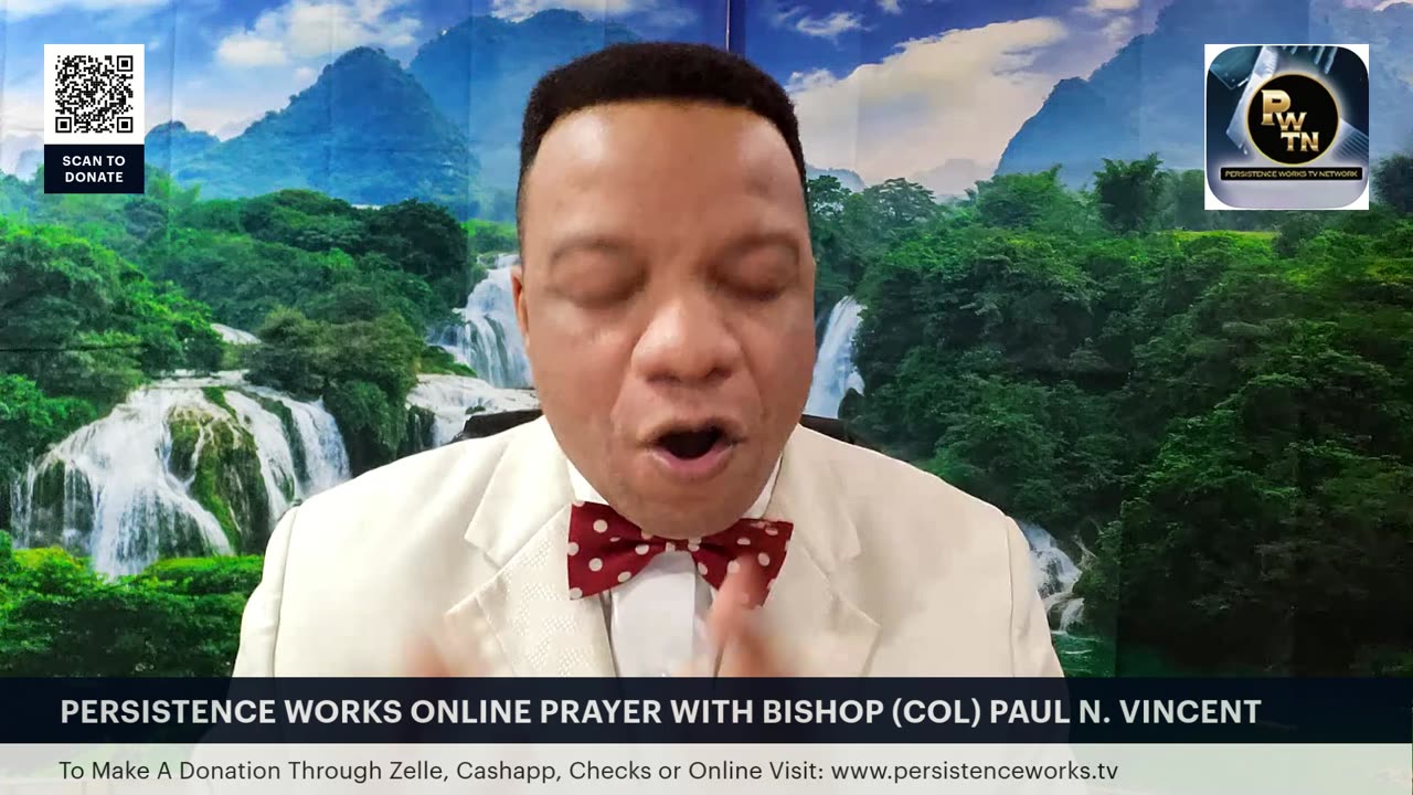 WATCH: PERSISTENCE WORKS ONLINE PRAYER