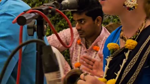 Temple kirtan at Iskcon Pune, India March 2025