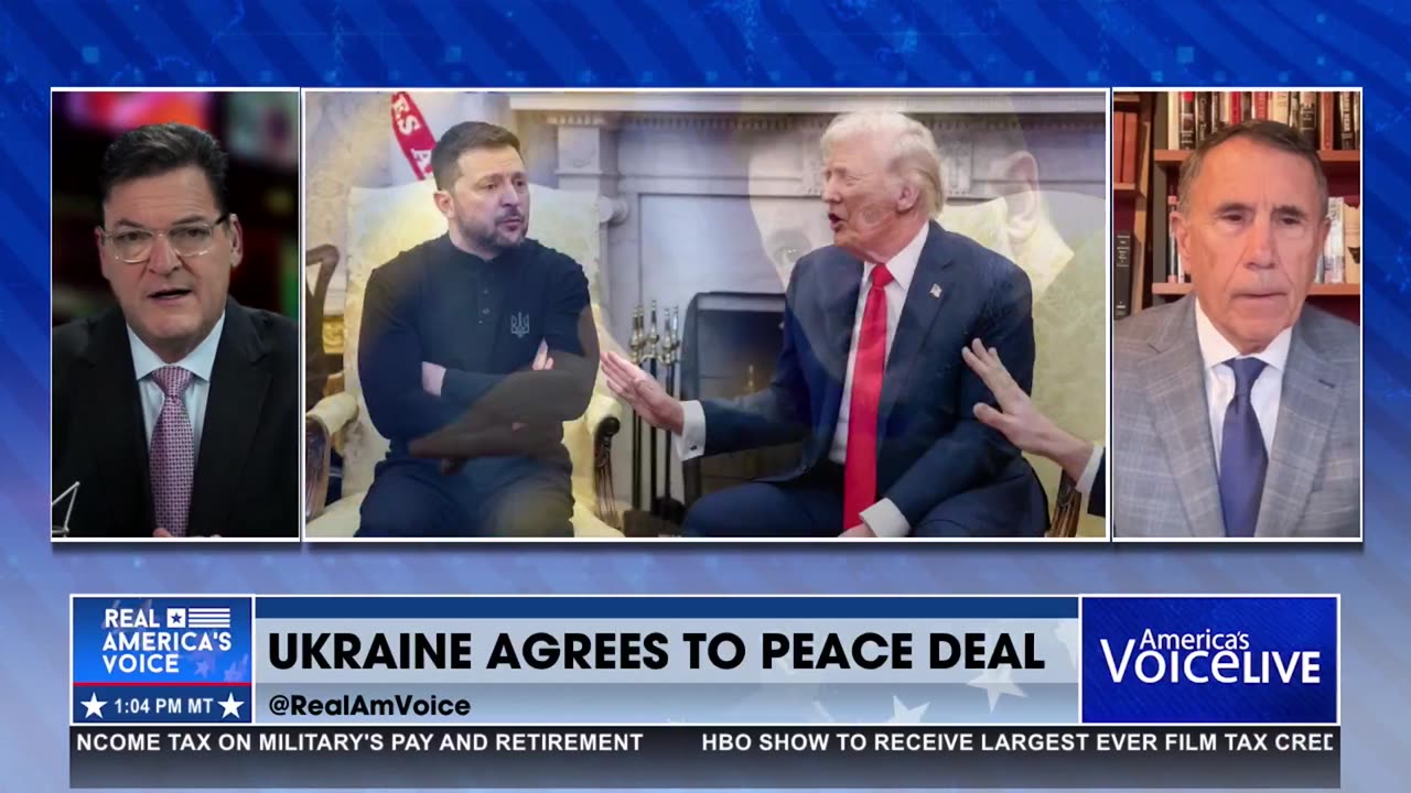 TRUMP’S PUSH FOR UKRAINE PEACE