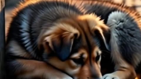Video of a poor dog