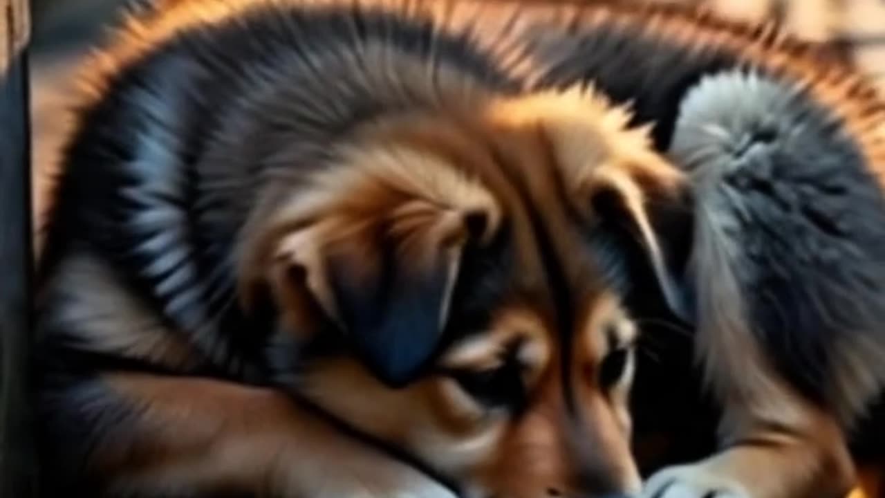 Video of a poor dog