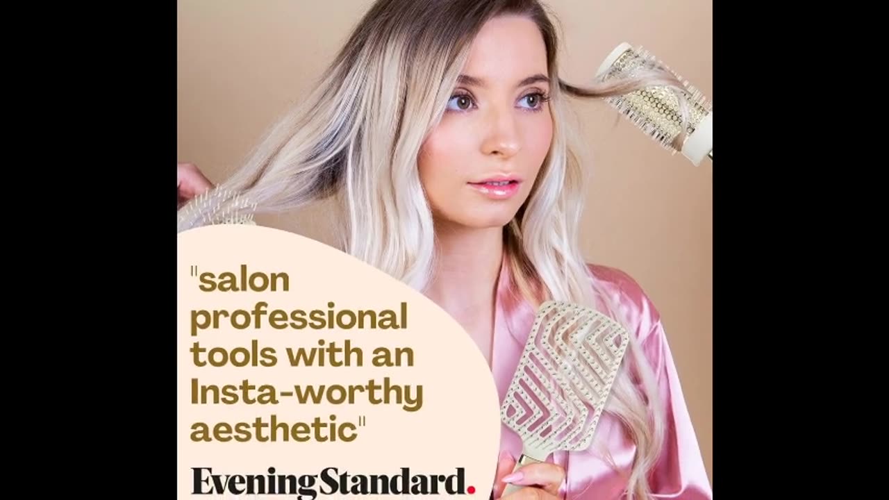 Luxury Hair Brush Gift Set by Lily England – Professional Styling Collection