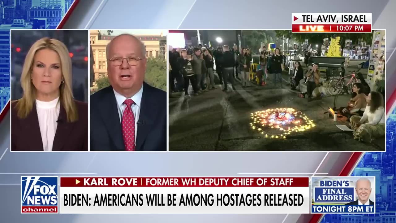 Biden is 'unseemly' to not give Trump credit for Hamas cease-fire deal, Karl Rove says