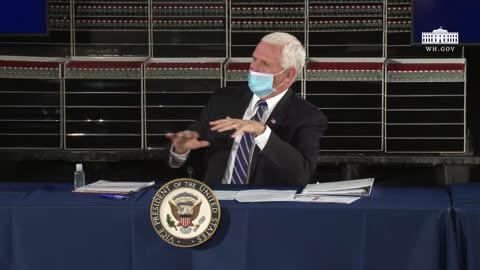 Trump Archive ✅ Vice President Pence Leads a Roundtable Discussion on Operation Warp Speed