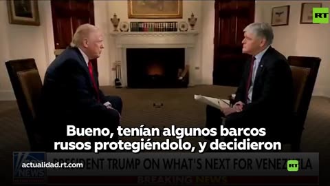 Trump se pronuncia tras la incautación del petrolero de bandera rusa Marinera