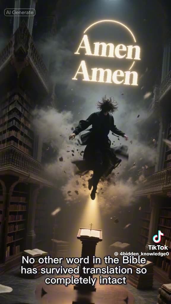 The Hidden Origin of “Amen”