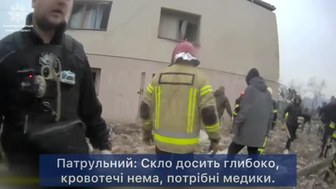 First minutes after the Russian strikes on the Lviv region. Video from police! 