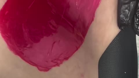 Underarm Waxing Using Sexy Smooth Cherry Desire Hard Wax | @waxandrelax.esthetics