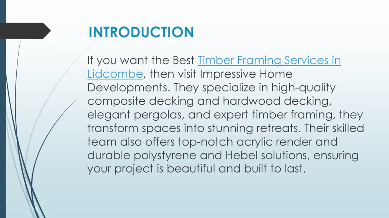 Best Timber Framing Services in Lidcombe