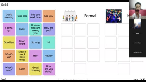 greeting and farewell