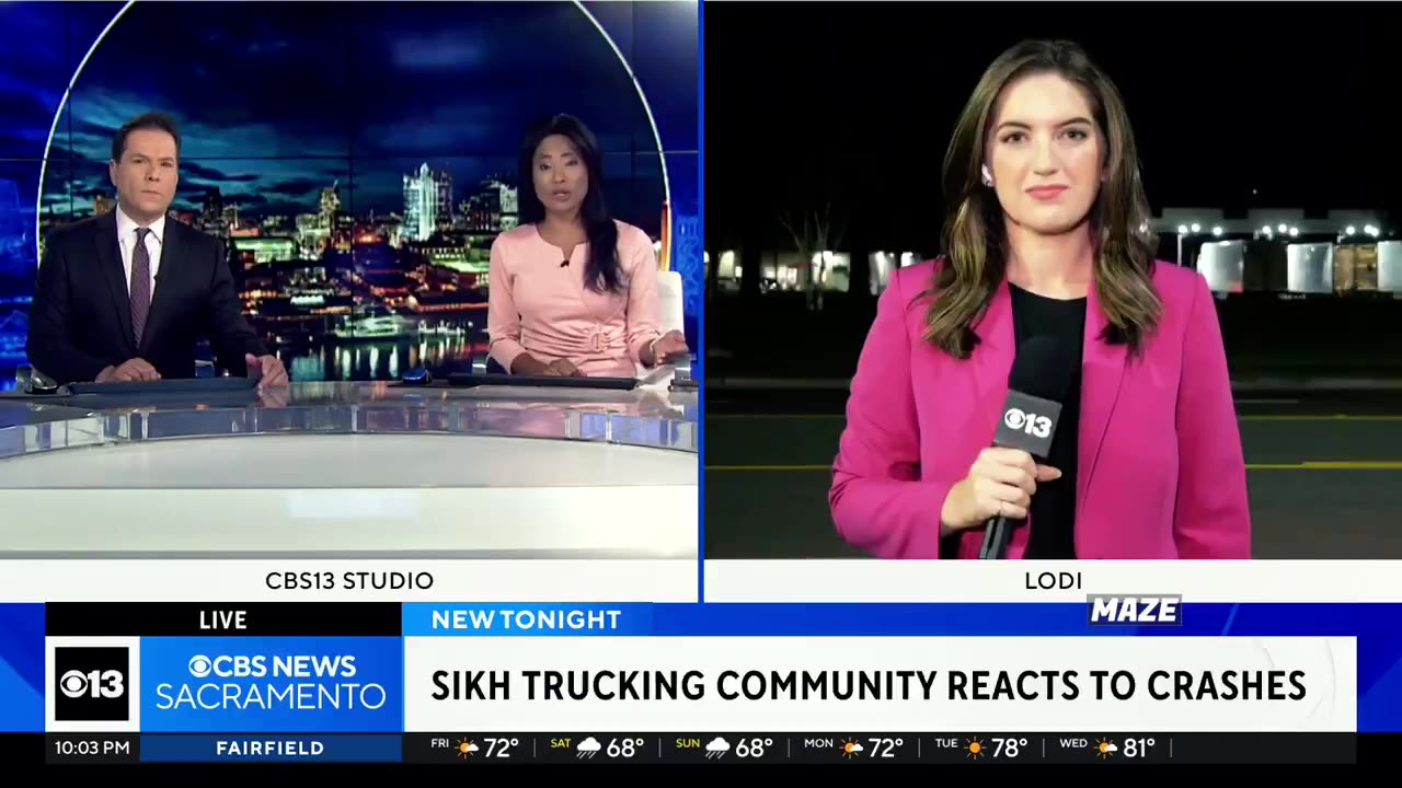 CBS Sacramento did a segment last night on the growing threat to Sikh truck drivers.