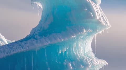 Massive Iceberg | Frozen Ocean Landscape | Nature Short