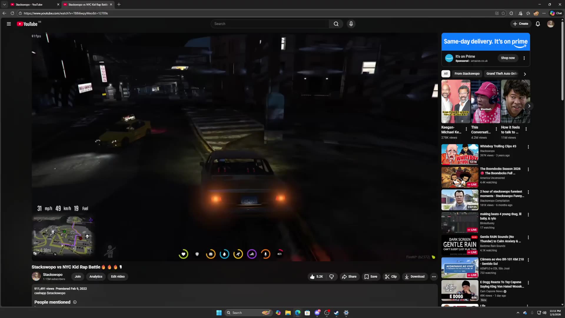 Stackswopo “lost and won” 02/03/26 (Full Stream)