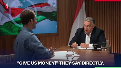 Viktor Orbán · The Ukrainians want to enter the European Union at any cost.