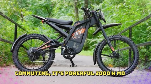OUXI GT 2000 Electric Dirt Bike 2000W Motor 60V 24 Inch Electric Dirt Bike