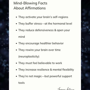 Mind‑Blowing Facts About Affirmations