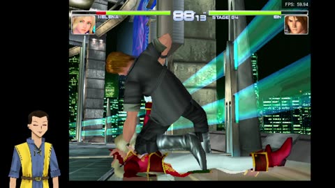 DOA 2 (Dreamcast/RetroArch) Helena story run!
