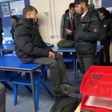 Christian students convert to Islam in British schools.