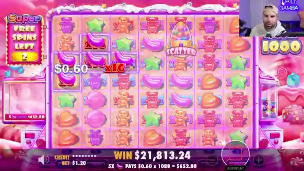 HE WON OVER $22,000 ON THE MOST MAX MULTIS EVER! (SUGAR RUSH)