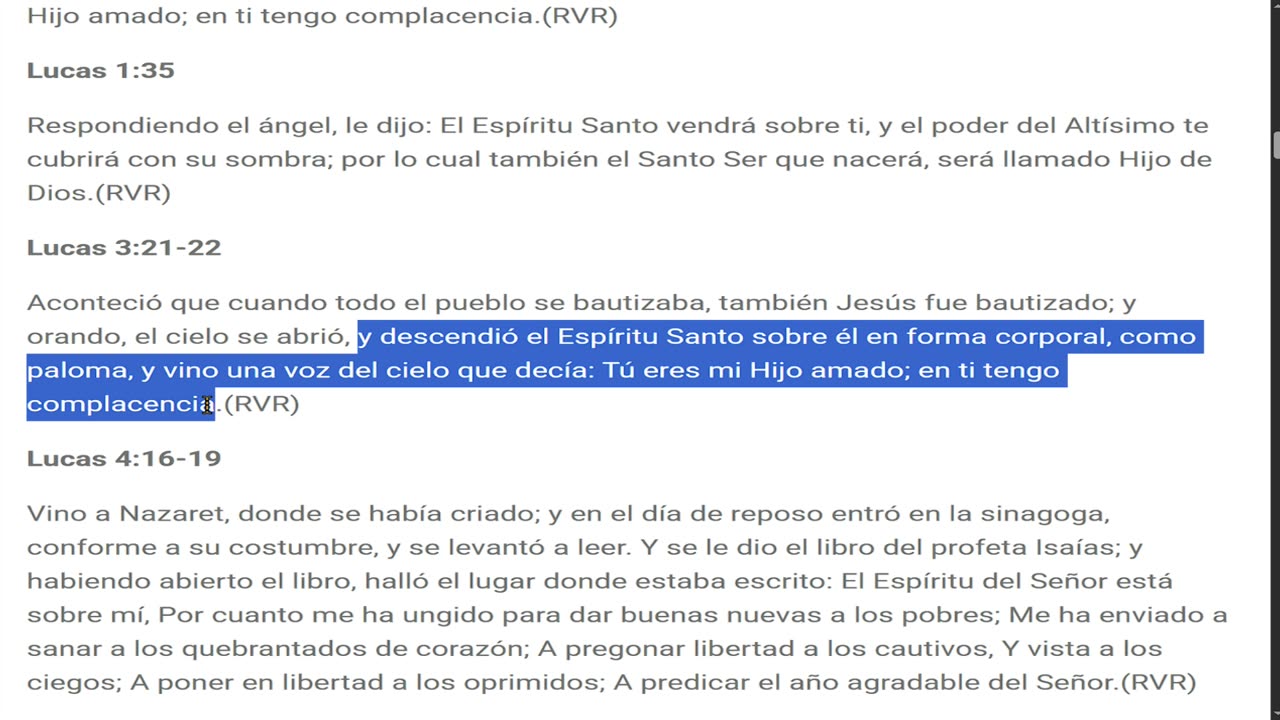 El Espíritu Santo
