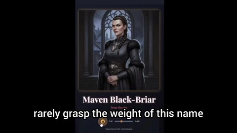 "I Have Connections..." – Maven Black-Briar Full Monologue