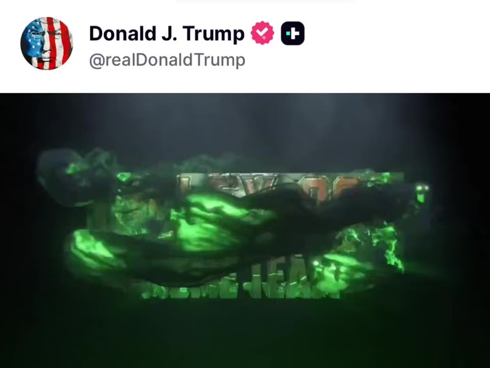 I think President Trump is trying to tell us something over on Truth Social...