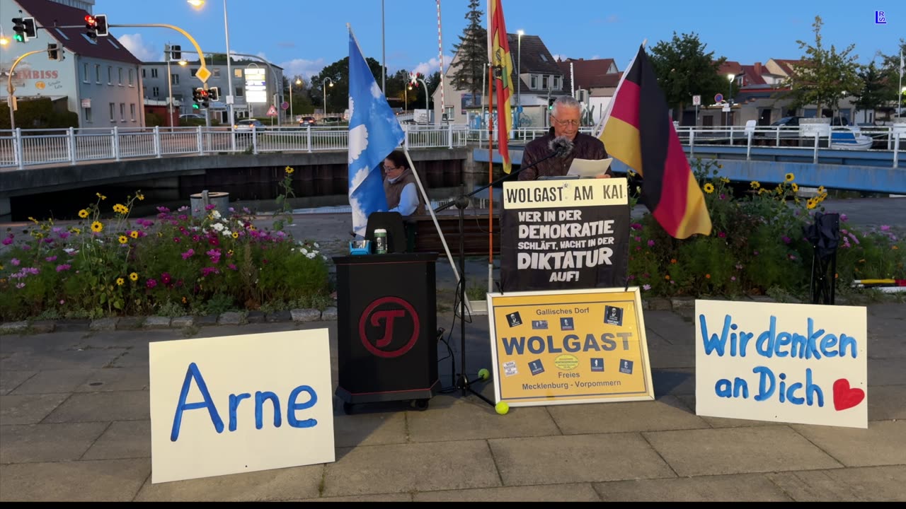 Wolgast - Rolf heute wieder mit einer starken Rede 23-09-2025