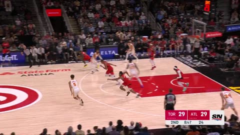 Davion Mitchell: BLUR! 💨 Raptors flying high! #WeTheNorth
