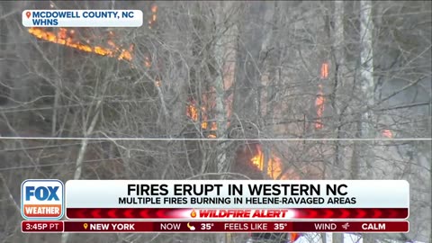 Western North Carolina Wildfire Update