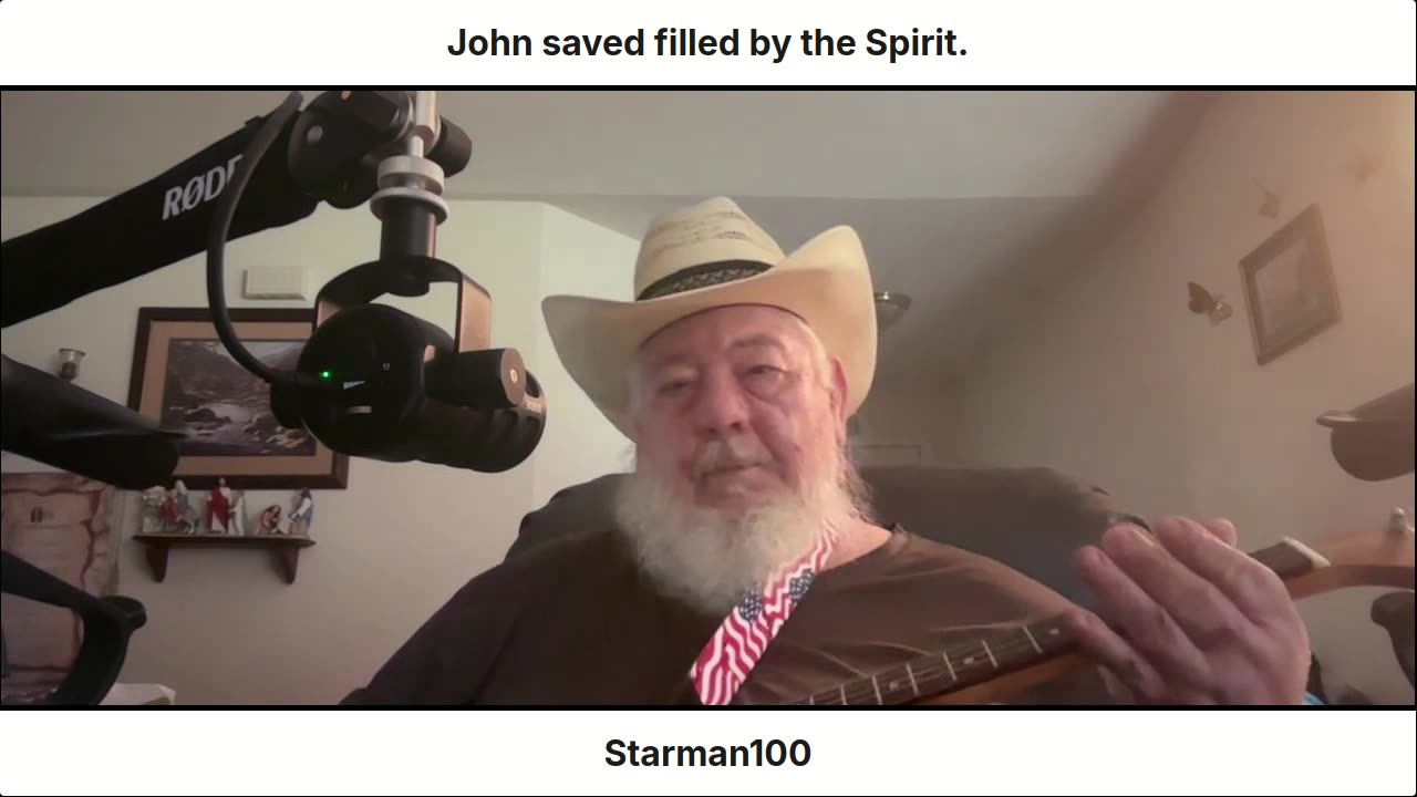 saved filled by the spirit from the Mothers Womb