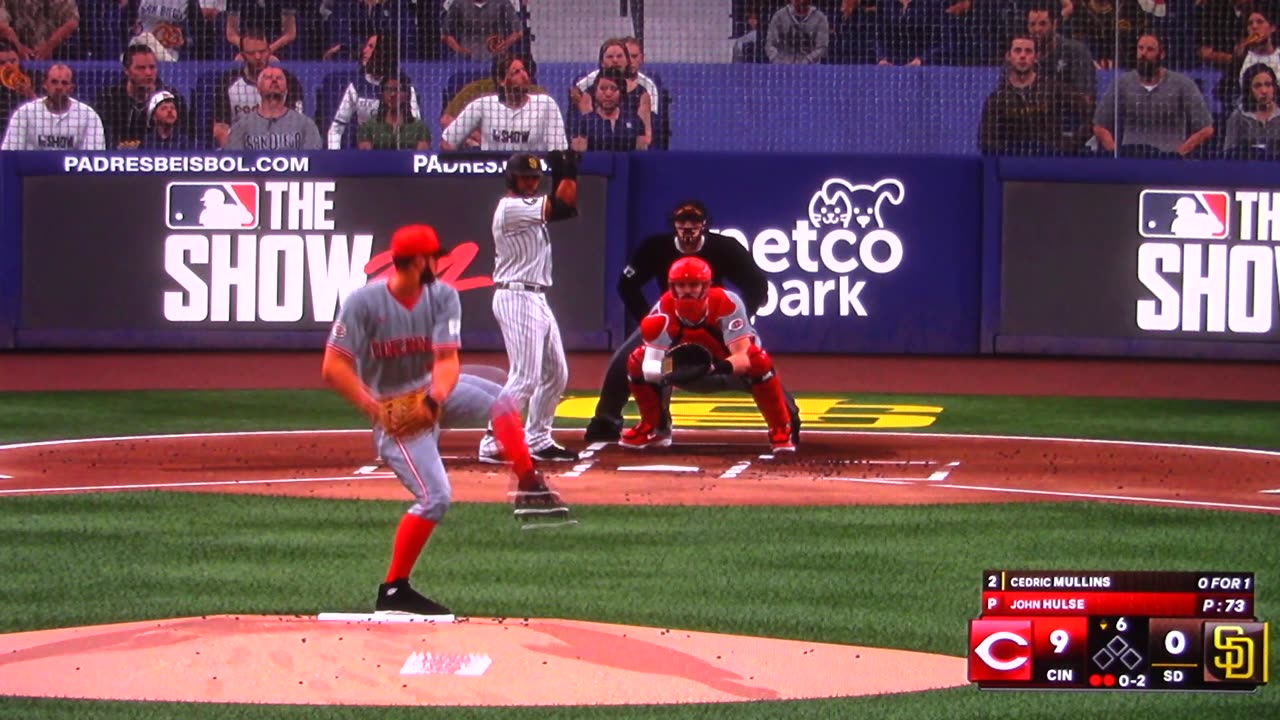 MLB The Show: Cincinnati Reds vs San Diego Padres (S6 G145)