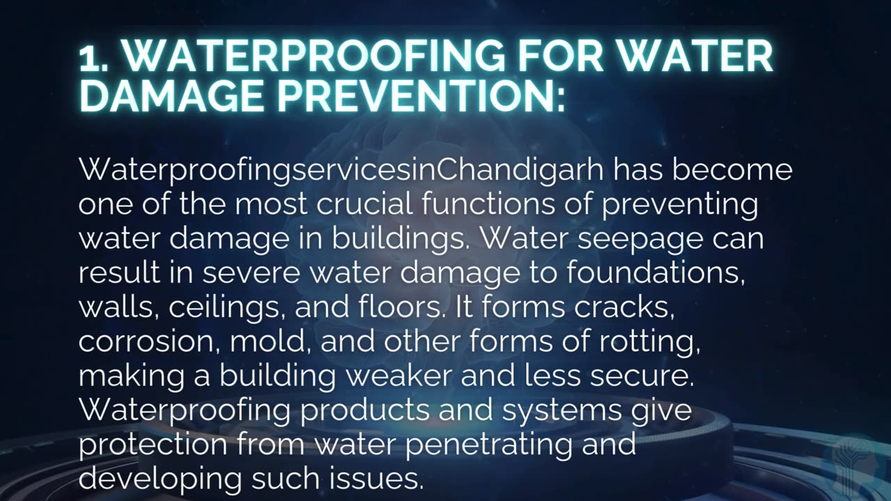 Water proofing services in Chandigarh mohali , panchkula & Zirakpur