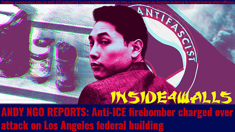 Anti-ICE firebomber charged over attack on Los Angeles federal building \ Prairieland TX ICE UPDATE
