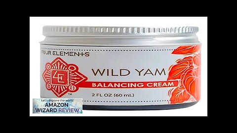 Organic Wild Yam Balancing Cream 2 OZ 1st Place Winner at Review