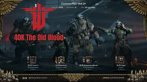 Wolfenstein 40K part 4 The Old Blood: Finishing the Havoc Mastery III and Havoc on hand III