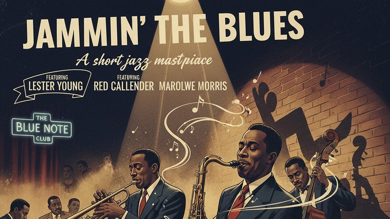 Jammin' the Blues (1944) – A Visual Jazz Poem | Lester Young's Timeless Session