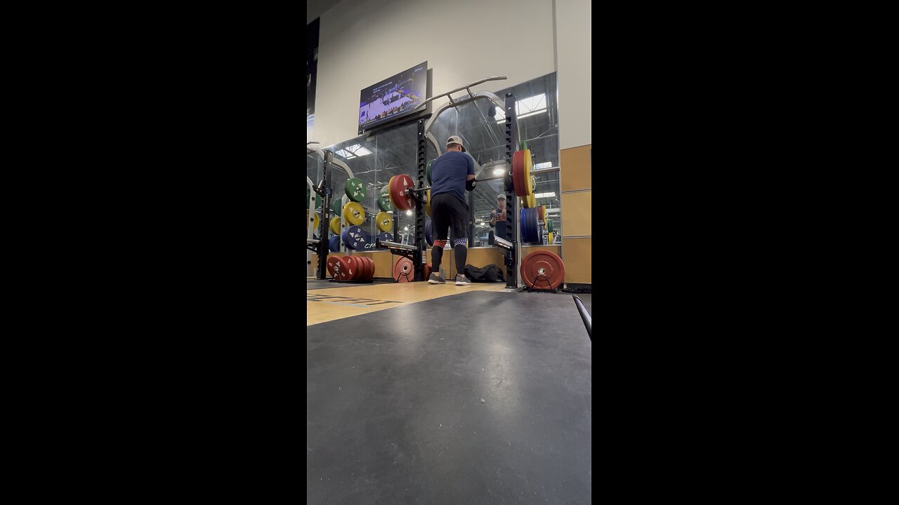 Zercher Squats - 275lbs x 2