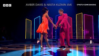 Amber Davies and Nikita Kuzmin dance the Jive ✨ BBC Strictly 2025