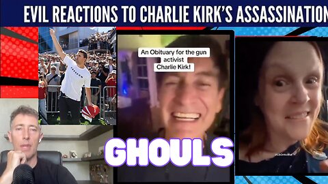 The Ghouls + Zombies Celebrating Charlie Kirk's Murder -- They Live Amongst Us
